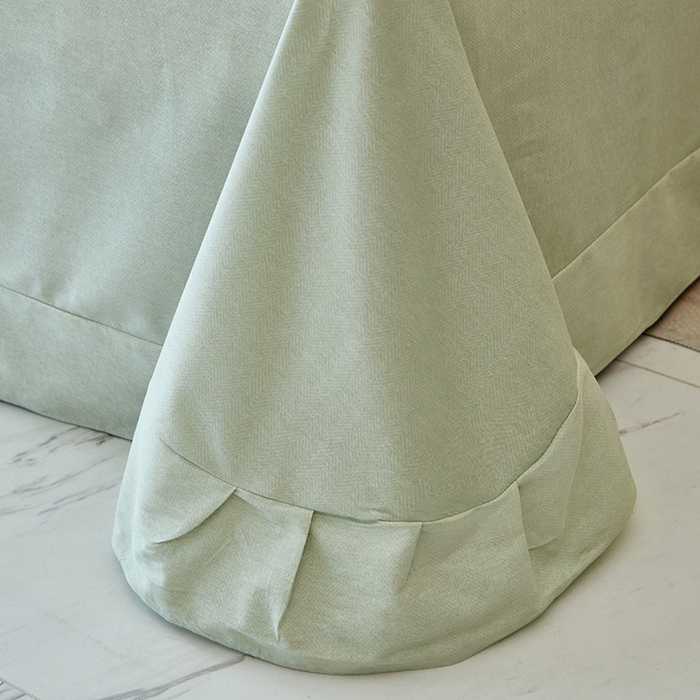 91家纺网 家纺一手货源 找家纺 雲归梦 2025新款全棉火山磨毛精梳棉生态磨毛纯棉四件套 利奥 灰