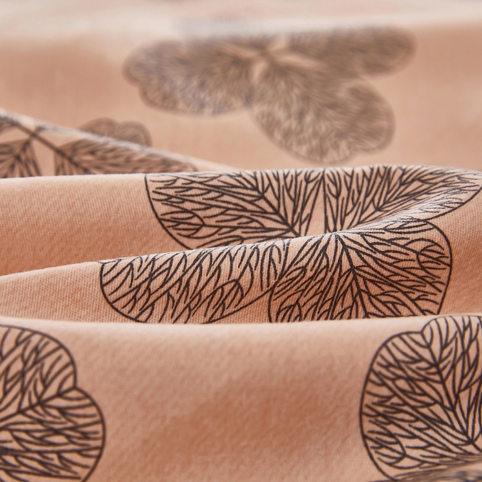 91家纺网 家纺一手货源 找家纺 雲归梦 2025新款全棉火山磨毛精梳棉生态磨毛纯棉四件套 飘颖