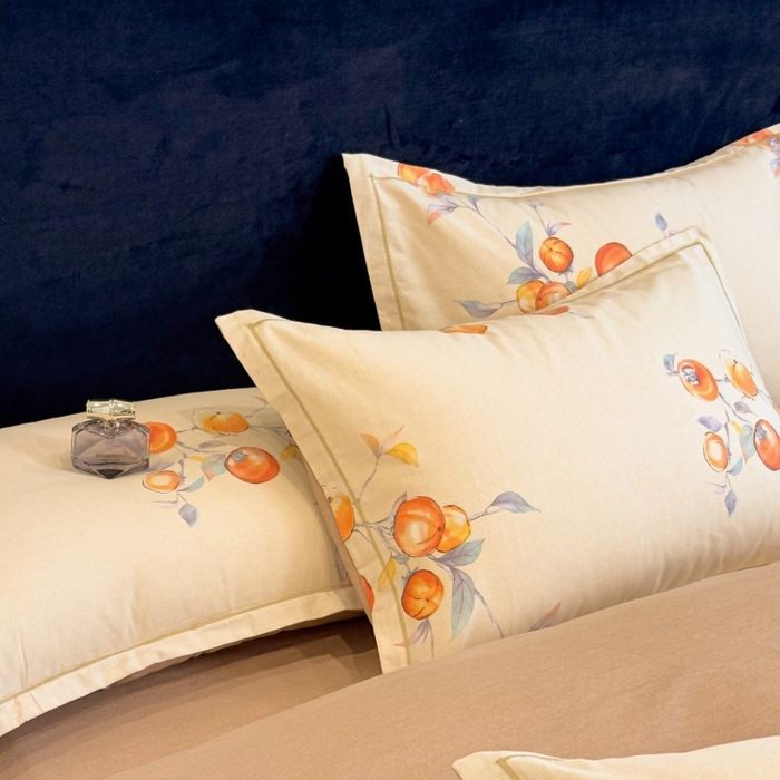 91家纺网 家纺一手货源 找家纺 雲归梦 2025新款全棉火山磨毛精梳棉生态磨毛纯棉四件套 事事如意