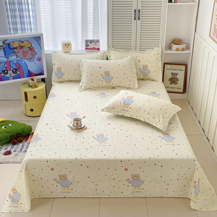 （总）尚帛 2025新款全棉印花四件套单品系列-单床单