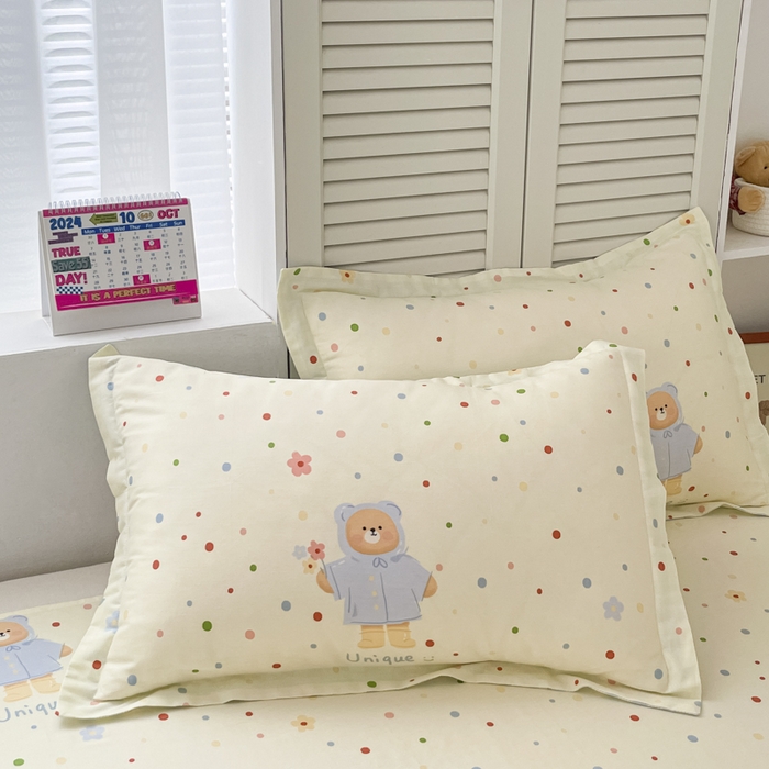 91家纺网 家纺一手货源 找家纺 （总）尚帛 2025新款全棉印花四件套单品系列-单床单