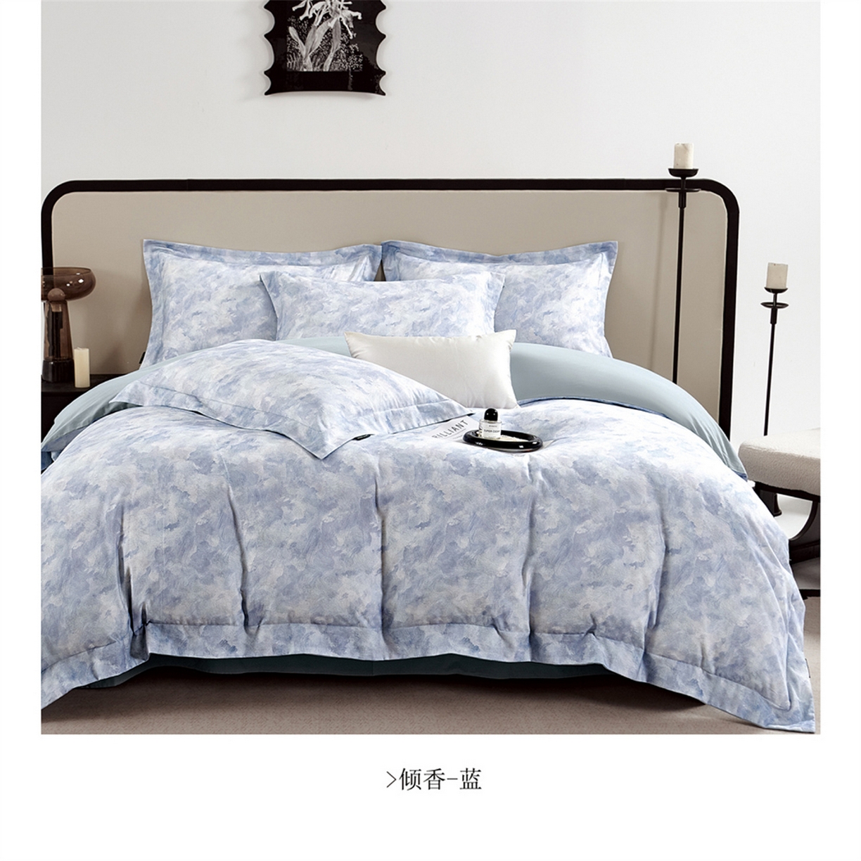 91家纺网 家纺一手货源 找家纺 （总）芯丝路枕业  2025新款全棉印花磨毛工艺款四件套