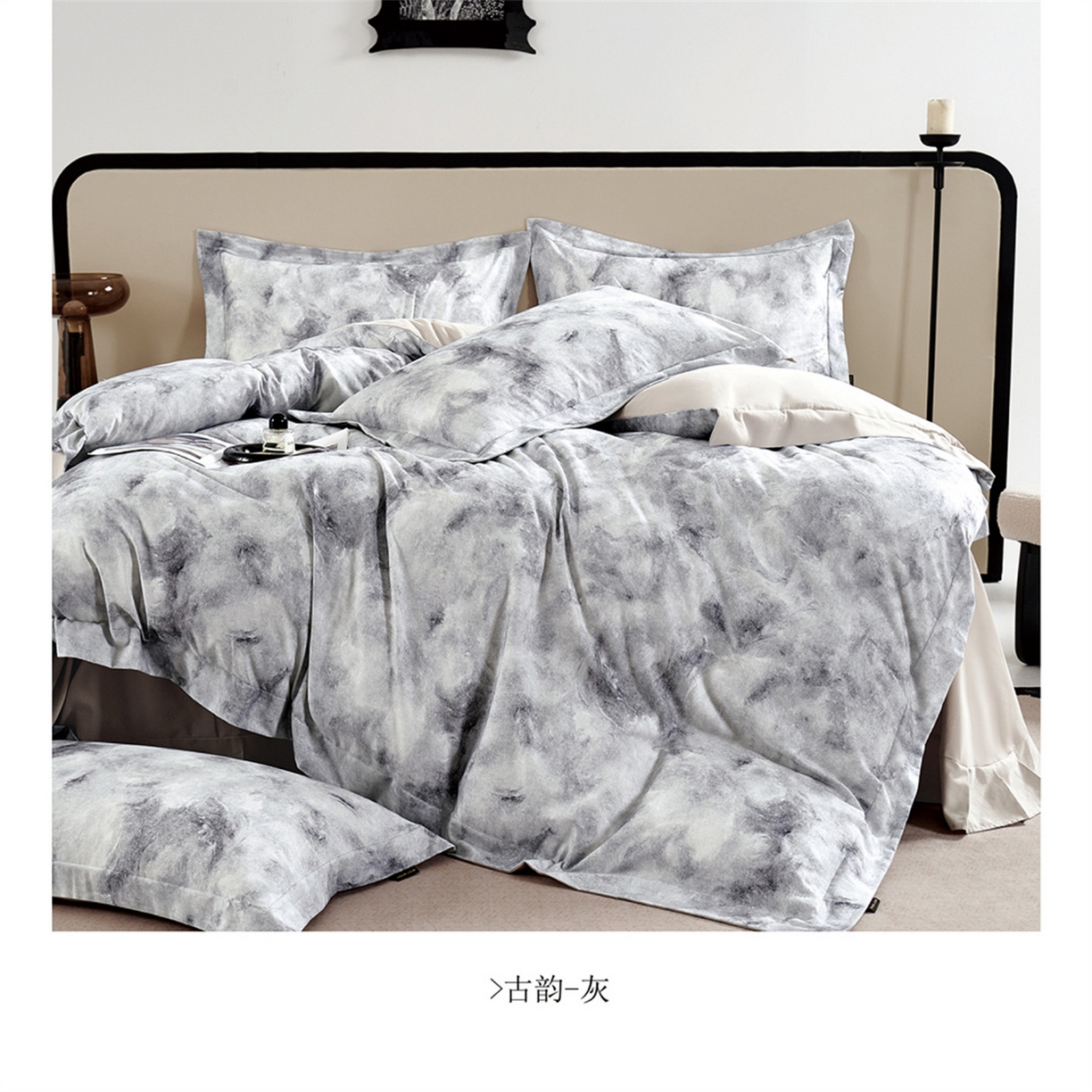 91家纺网 家纺一手货源 找家纺 （总）芯丝路枕业  2025新款全棉印花磨毛工艺款四件套