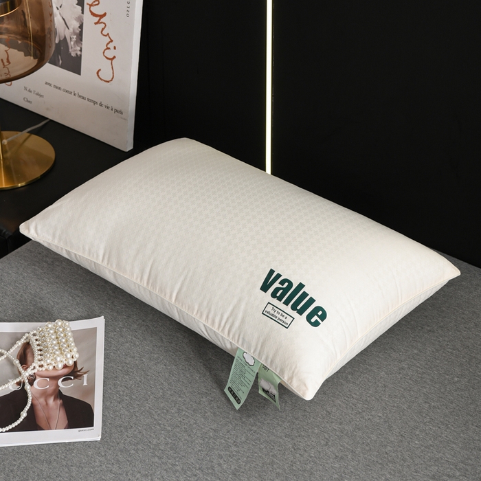 91家纺网 家纺一手货源 找家纺 大熊枕芯 2025新款A类云柔舒适value枕头枕芯 单边中枕