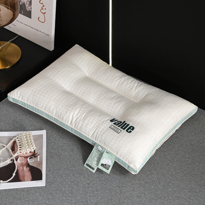 91家纺网 家纺一手货源 找家纺 大熊枕芯 2025新款A类云柔舒适value枕头枕芯 立体护颈枕