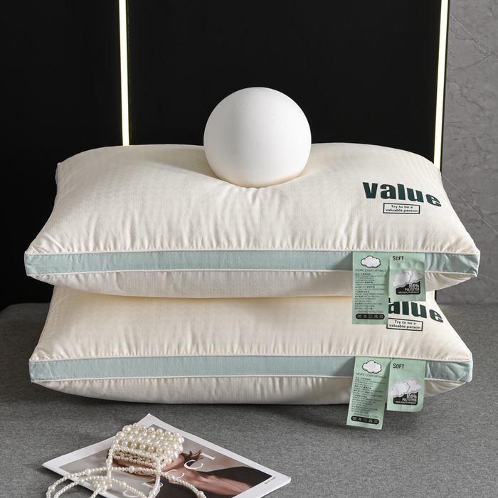 91家纺网 家纺一手货源 找家纺 大熊枕芯 2025新款A类云柔舒适value枕头枕芯 立体高枕