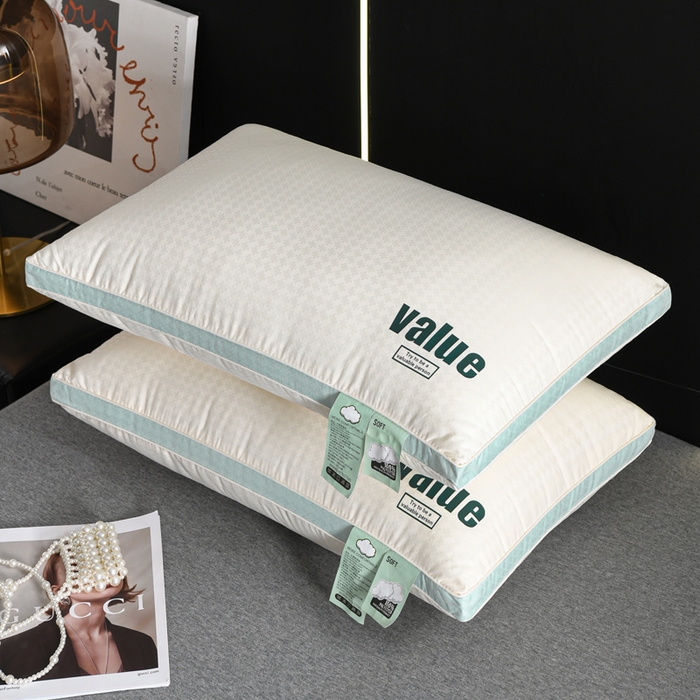 91家纺网 家纺一手货源 找家纺 大熊枕芯 2025新款A类云柔舒适value枕头枕芯 立体高枕