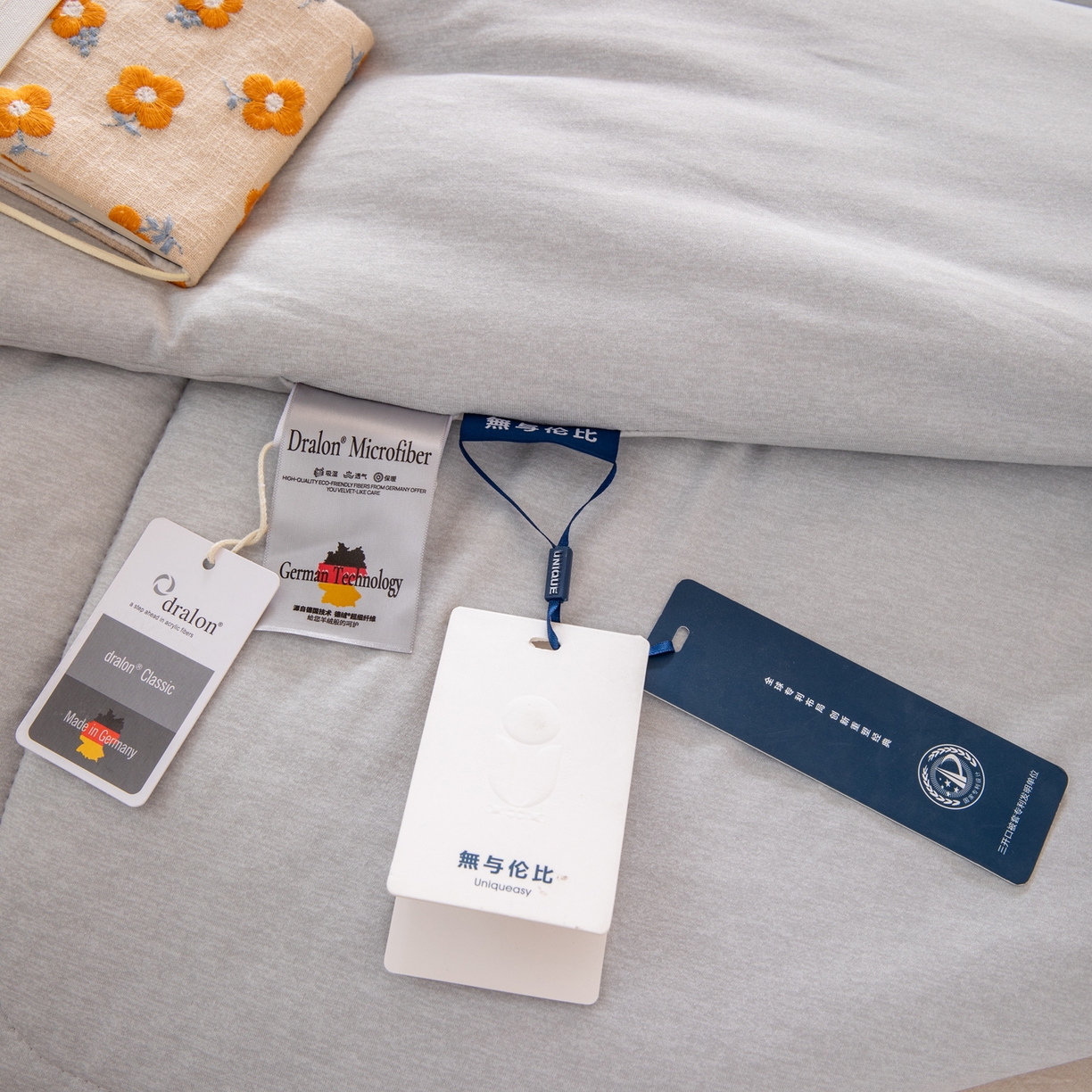 91家纺网 家纺一手货源 找家纺 LADYCOCO可可家居 2025新款LULU恒温水洗德绒被被子被芯 雅士灰