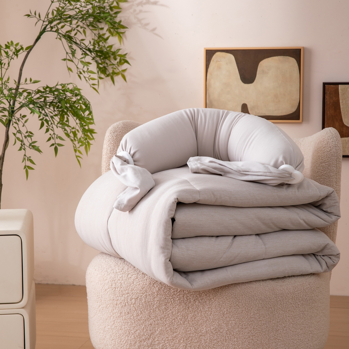 91家纺网 家纺一手货源 找家纺 （总）LADYCOCO可可家居 2025新款LULU恒温水洗德绒被被子被芯