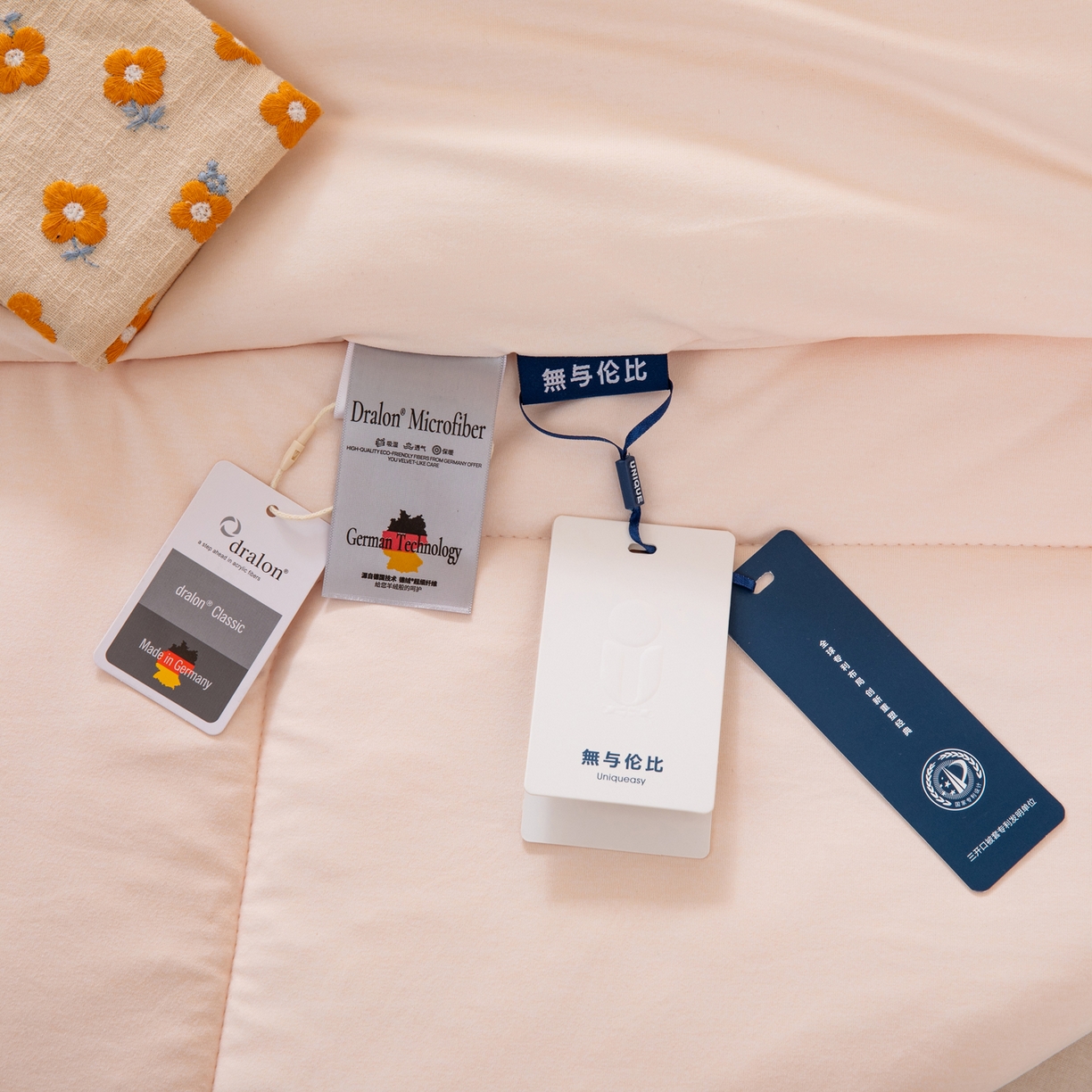 91家纺网 家纺一手货源 找家纺 LADYCOCO可可家居 2025新款LULU恒温水洗德绒被被子被芯 奶酪色