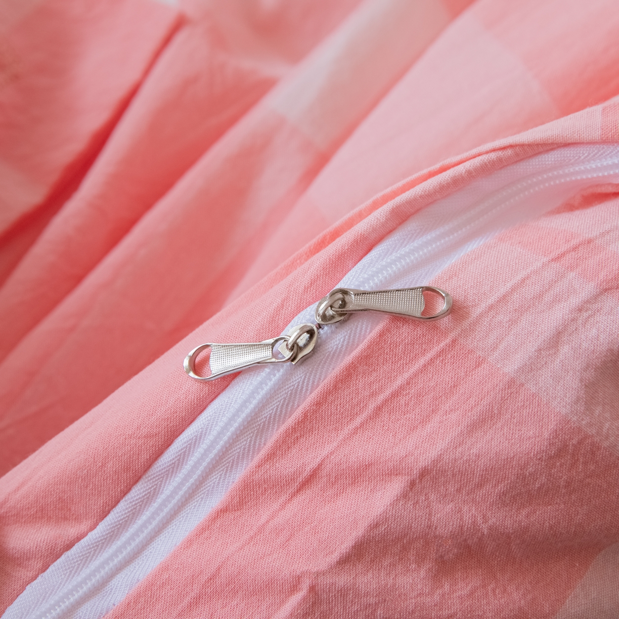 91家纺网 家纺一手货源 找家纺 木易家居 2026新款100%全棉纯棉加厚四件套（礼盒包装）（提供买家秀）玫瑰之约粉