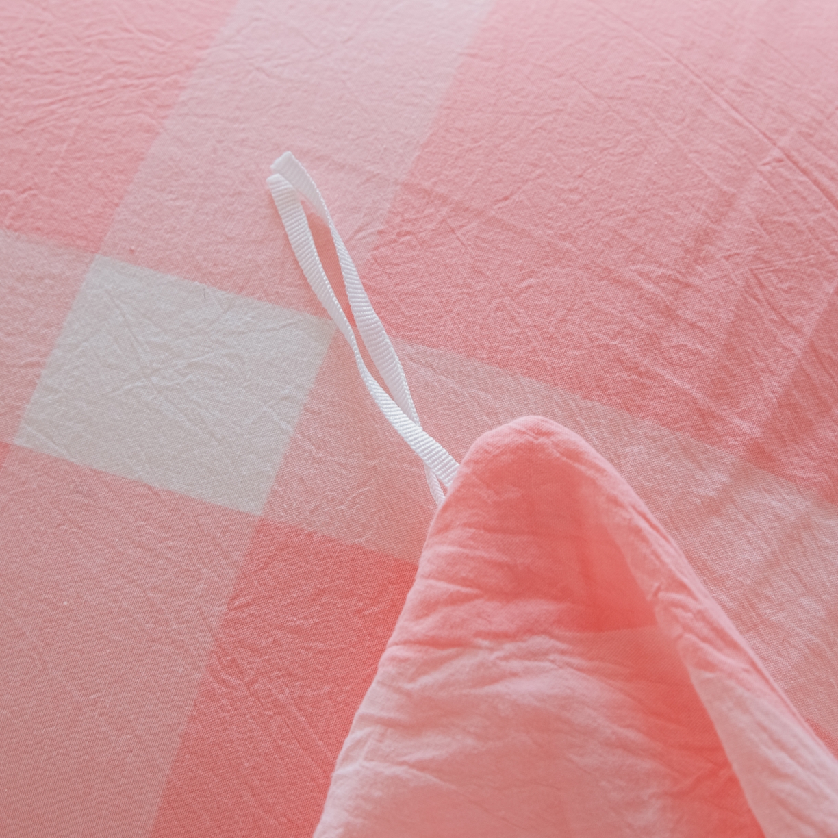 91家纺网 家纺一手货源 找家纺 木易家居 2026新款100%全棉纯棉加厚四件套（礼盒包装）（提供买家秀）玫瑰之约粉