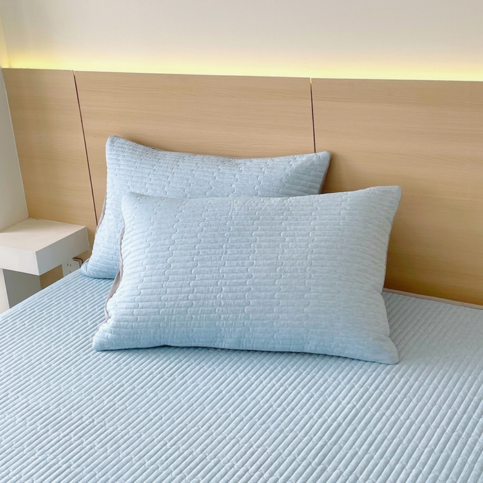 91家纺网 家纺一手货源 找家纺 春皖家纺 2025新款A类棉加绒多功能床盖 流星雨