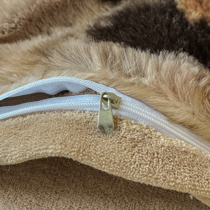 91家纺网 家纺一手货源 找家纺 梦莱斯 2025新款亲肤舒适兔毛印花牛奶绒保暖四件套一美拉德系 蝴蝶棕