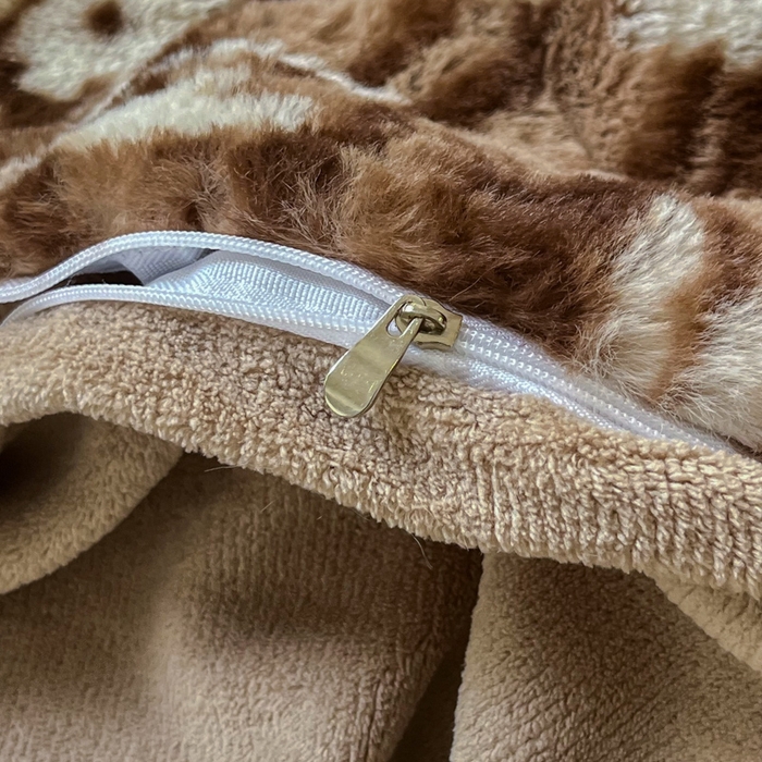 91家纺网 家纺一手货源 找家纺 梦莱斯 2025新款亲肤舒适兔毛印花牛奶绒保暖四件套一美拉德系 咖啡小花朵