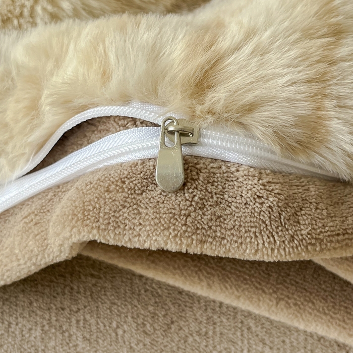 91家纺网 家纺一手货源 找家纺 梦莱斯 2025新款亲肤舒适兔毛印花牛奶绒保暖四件套一美拉德系 米底黑花