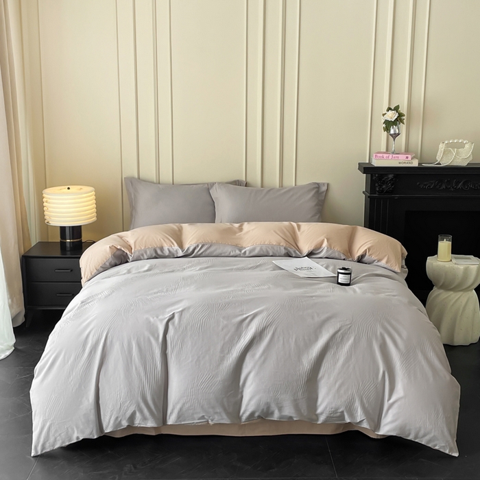 91家纺网 家纺一手货源 找家纺 （总）云锦家居 2025新款秋冬50双股磨毛提花四件套