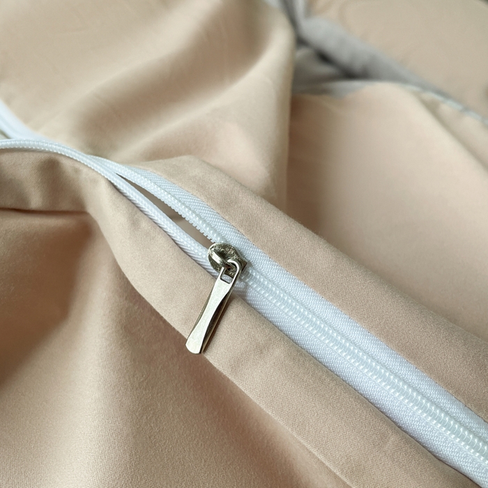 91家纺网 家纺一手货源 找家纺 云锦家居 2025新款秋冬50双股磨毛提花四件套 静水-咖灰