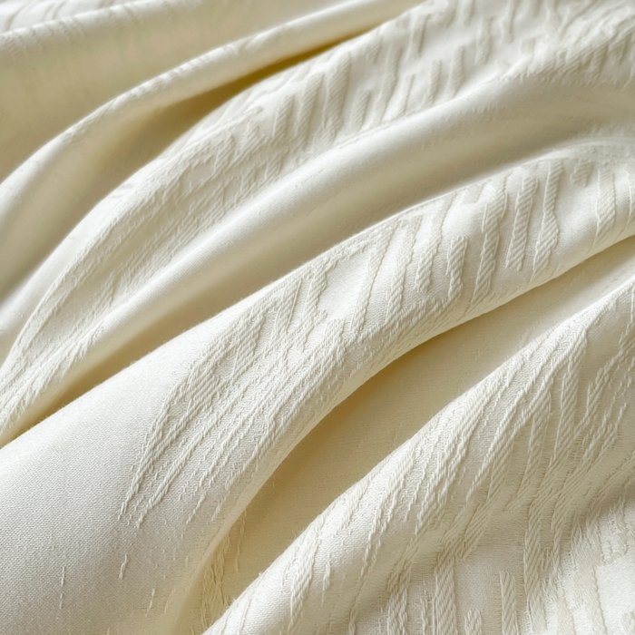 91家纺网 家纺一手货源 找家纺 云锦家居 2025新款秋冬50双股磨毛提花四件套 雅韵-粉白