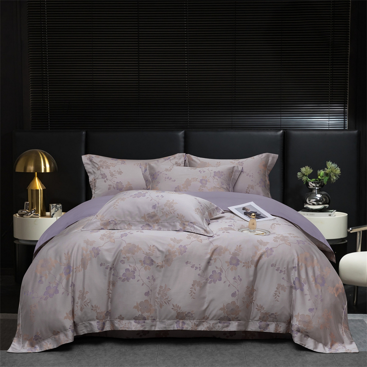 91家纺网 家纺一手货源 找家纺 OL家纺 2025新款全棉夹棉床盖三件套-芭比系列 骍刚橘