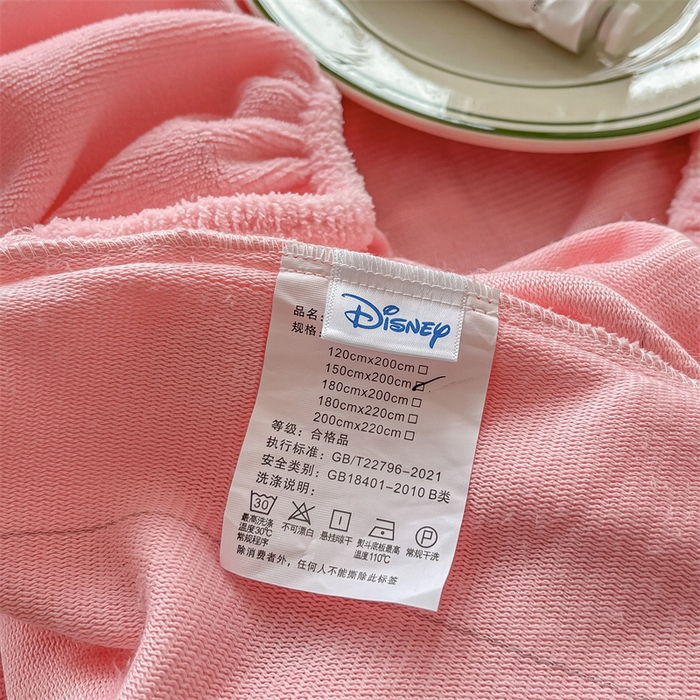 91家纺网 家纺一手货源 找家纺 莎臣豹 2025新款保暖牛奶绒加厚水晶绒纯色床笠可配三件套 水晶绒床笠公主粉