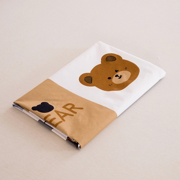 91家纺网 家纺一手货源 找家纺 茗婷家纺 2025新款老人宝宝防水隔尿垫床单供跨境外贸亚马逊 比尔熊