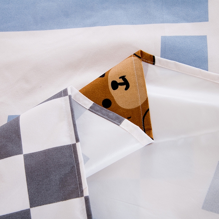 91家纺网 家纺一手货源 找家纺 茗婷家纺 2025新款老人宝宝防水隔尿垫床单供跨境外贸亚马逊 比尔熊