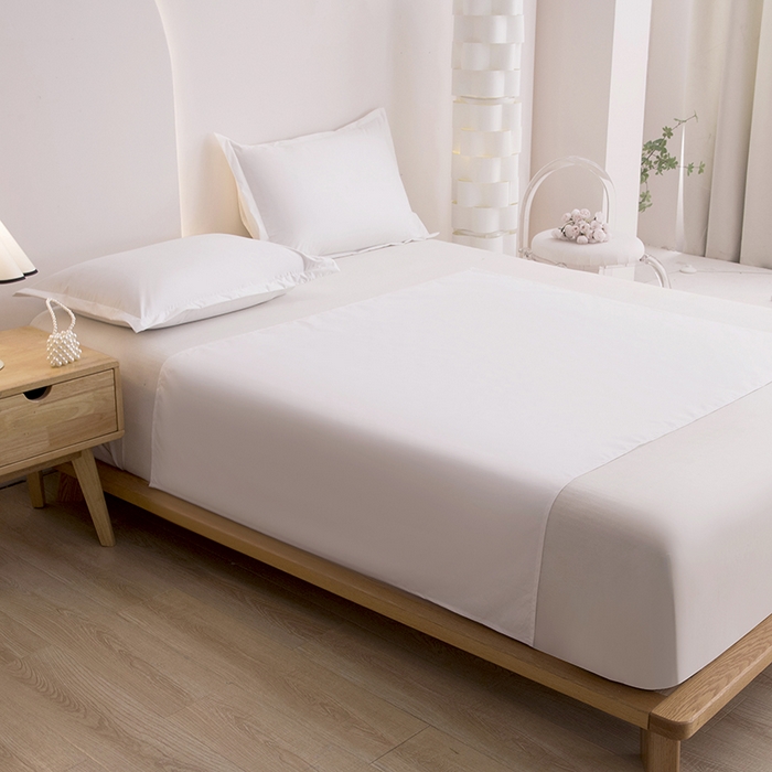 91家纺网 家纺一手货源 找家纺 茗婷家纺 2026新款老人宝宝防水隔尿垫床单供跨境外贸亚马逊 纯白