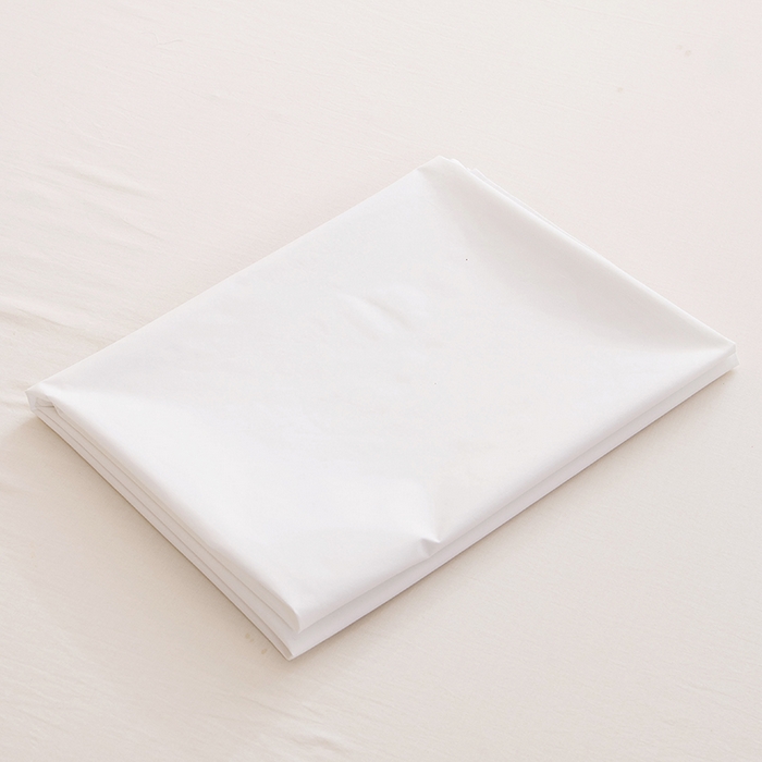 91家纺网 家纺一手货源 找家纺 茗婷家纺 2026新款老人宝宝防水隔尿垫床单供跨境外贸亚马逊 纯白