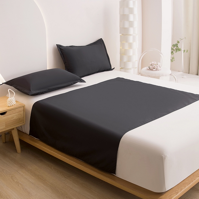 91家纺网 家纺一手货源 找家纺 茗婷家纺 2026新款老人宝宝防水隔尿垫床单供跨境外贸亚马逊 黑