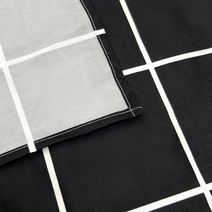 91家纺网 家纺一手货源 找家纺 茗婷家纺 2025新款老人宝宝防水隔尿垫床单供跨境外贸亚马逊 黑白格