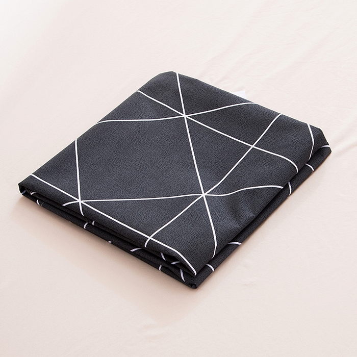 91家纺网 家纺一手货源 找家纺 茗婷家纺 2025新款老人宝宝防水隔尿垫床单供跨境外贸亚马逊 几何三角