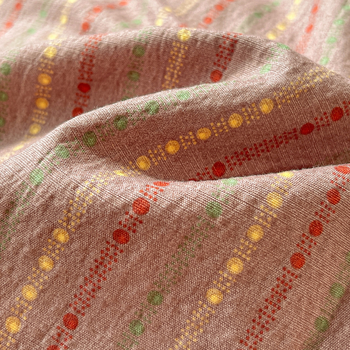 91家纺网 家纺一手货源 找家纺 星禾优选 2025新款云感双层纱四件套-六子棋 六子棋-莓