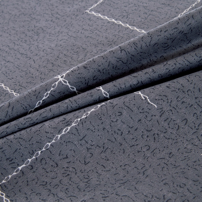 91家纺网 家纺一手货源 找家纺 茗婷家纺 2025新款老人宝宝防水隔尿垫床单供跨境外贸亚马逊 米兰假日-灰