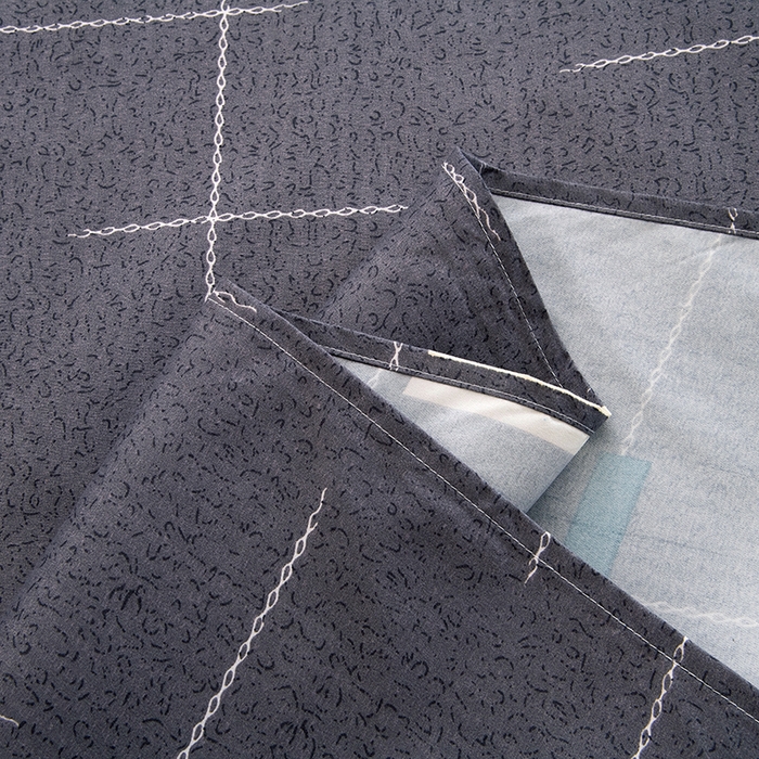 91家纺网 家纺一手货源 找家纺 茗婷家纺 2025新款老人宝宝防水隔尿垫床单供跨境外贸亚马逊 米兰假日-灰