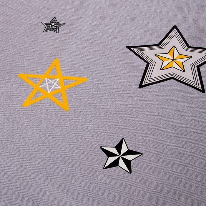 91家纺网 家纺一手货源 找家纺 茗婷家纺 2025新款老人宝宝防水隔尿垫床单供跨境外贸亚马逊 闪亮星星