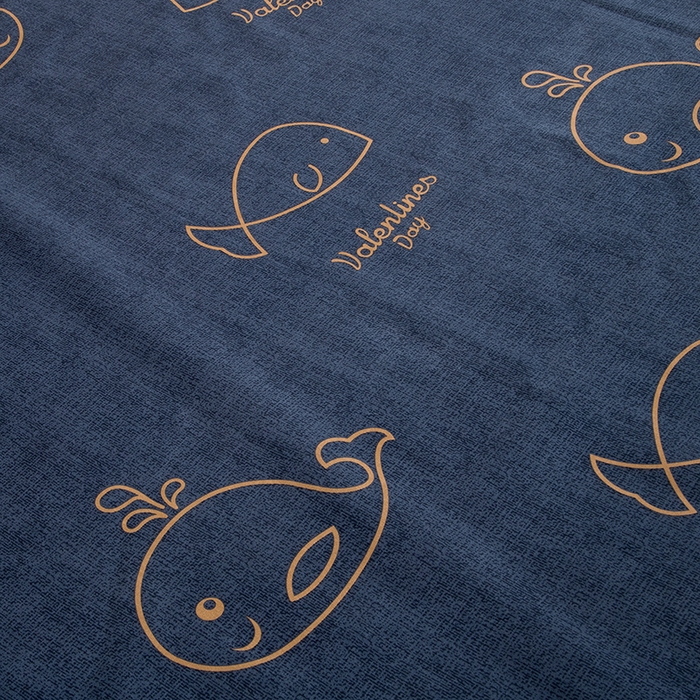 91家纺网 家纺一手货源 找家纺 茗婷家纺 2025新款老人宝宝防水隔尿垫床单供跨境外贸亚马逊 小鲸鱼