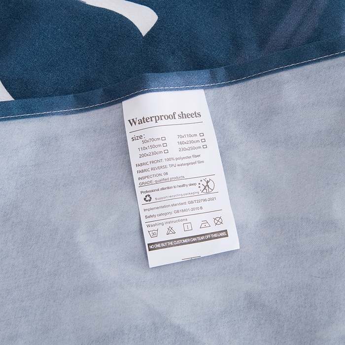 91家纺网 家纺一手货源 找家纺 茗婷家纺 2025新款老人宝宝防水隔尿垫床单供跨境外贸亚马逊 月影麋鹿