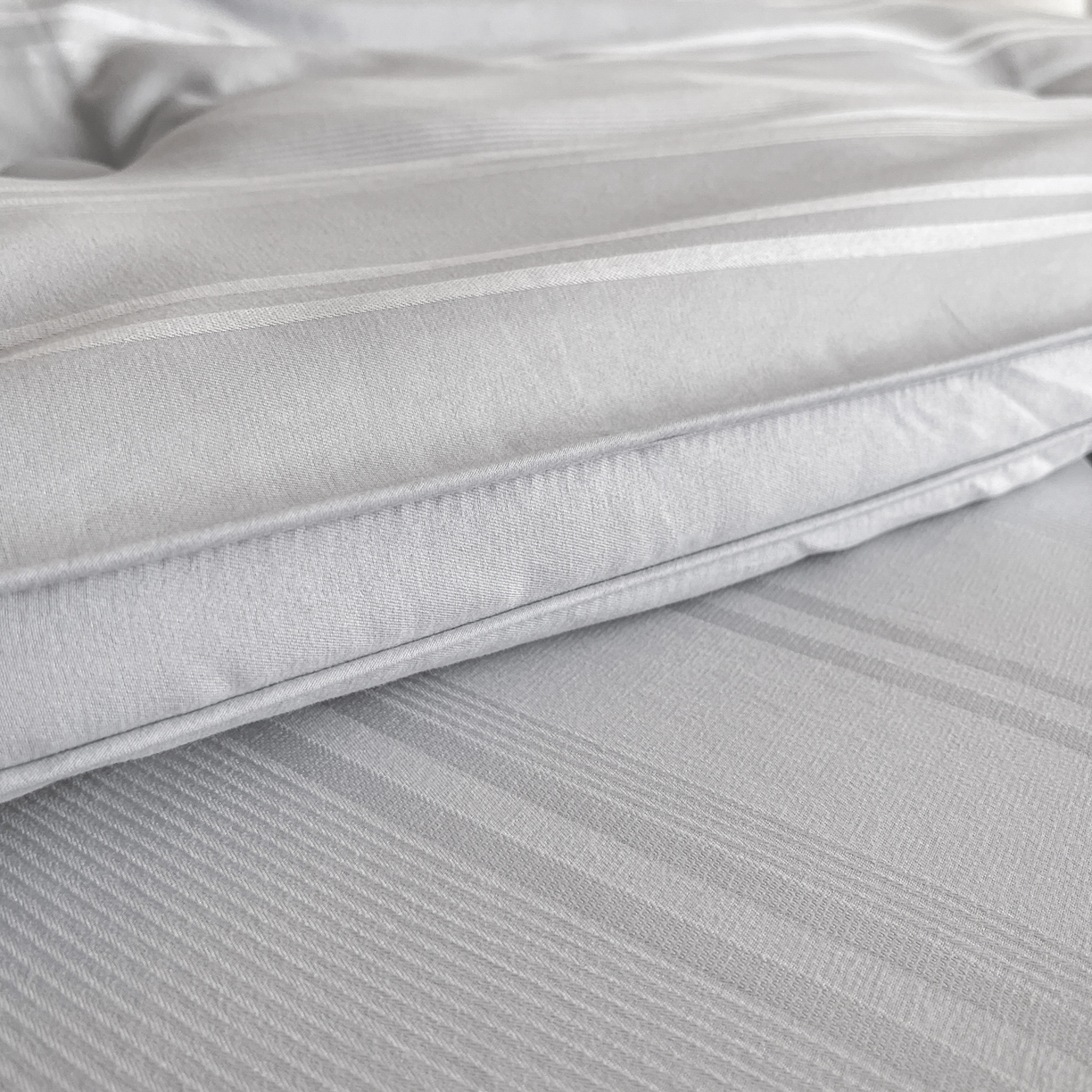 91家纺网 家纺一手货源 找家纺 芭芭棉家纺 2025新款芭芭棉全棉大豆被被子被芯 灰色