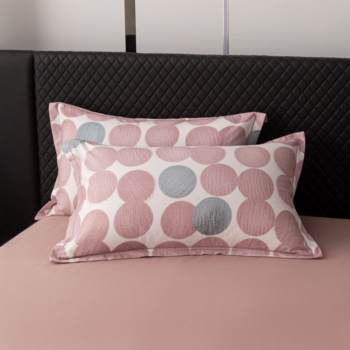 91家纺网 家纺一手货源 找家纺 晶缦家纺 2025新款纯棉全棉磨毛单枕套单品枕套枕套单件 完美生活豆沙