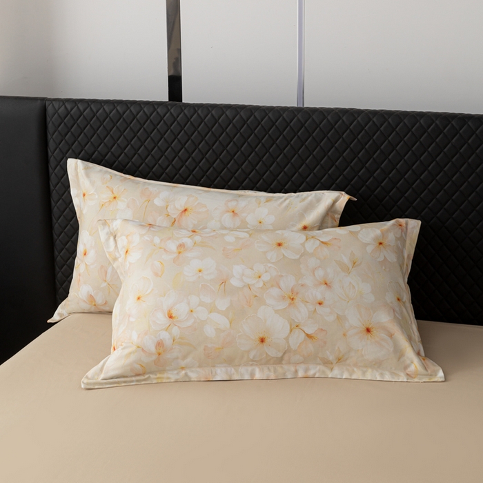 91家纺网 家纺一手货源 找家纺 晶缦家纺 2025新款纯棉全棉磨毛单枕套单品枕套枕套单件 寂香米