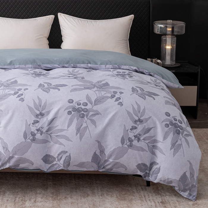 91家纺网 家纺一手货源 找家纺 晶缦家纺 2025新款纯棉全棉磨毛单被套单品被套被套单件 安梦灰