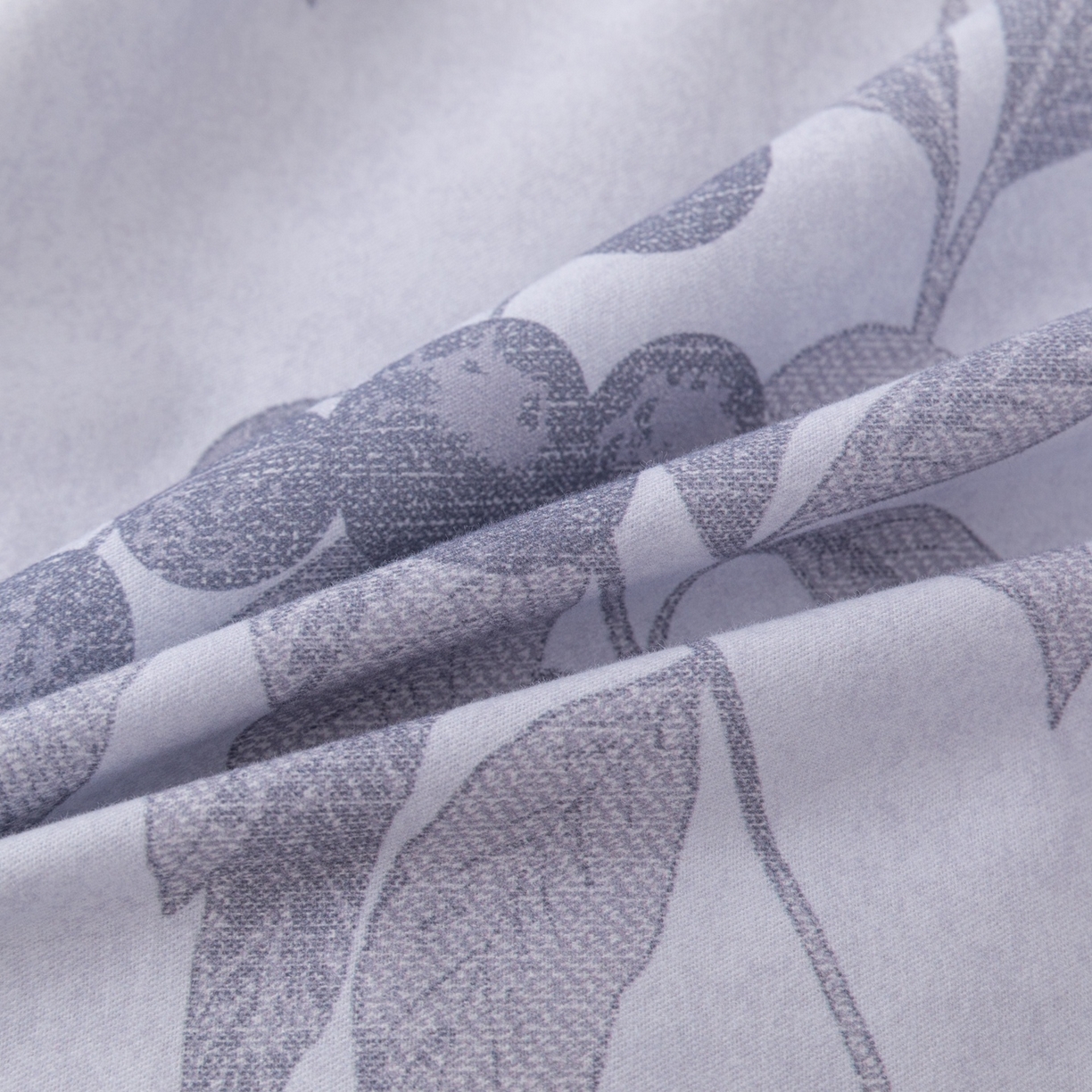 91家纺网 家纺一手货源 找家纺 晶缦家纺 2025新款加厚纯棉全棉磨毛四件套 安梦灰