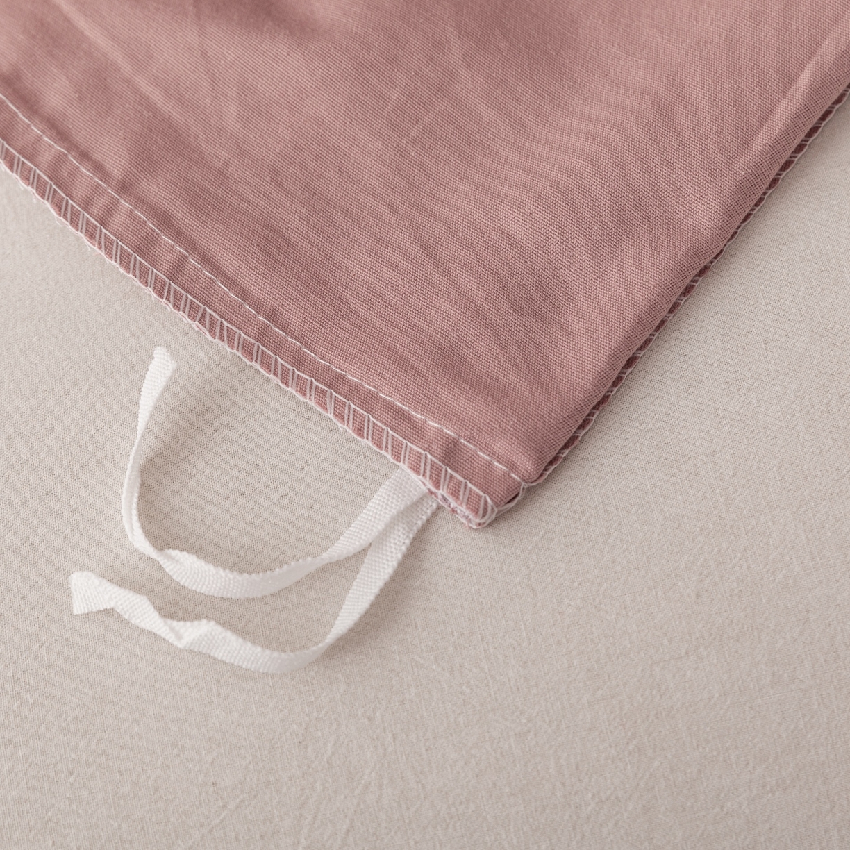 91家纺网 家纺一手货源 找家纺 晶缦家纺 2025新款加厚纯棉全棉磨毛四件套 完美生活豆沙