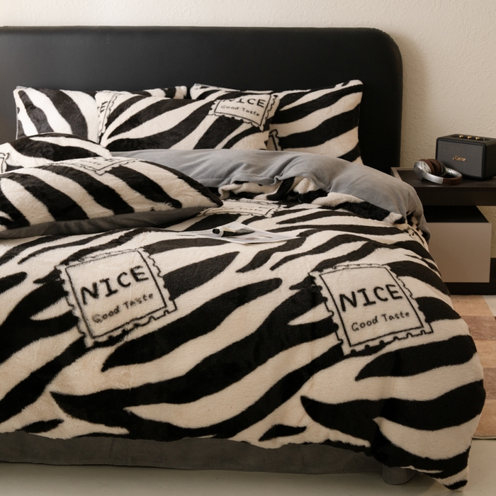 91家纺网 家纺一手货源 找家纺 （总）梦纤绒 2025新款兔毛绒四件套