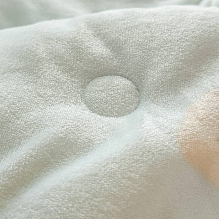 91家纺网 家纺一手货源 找家纺 爱彼家纺 2025新款奶油风羊羔绒+牛奶绒可爱卡通被子被芯秋被冬被被子被芯-直播热门款 浅蓝甜点小狗