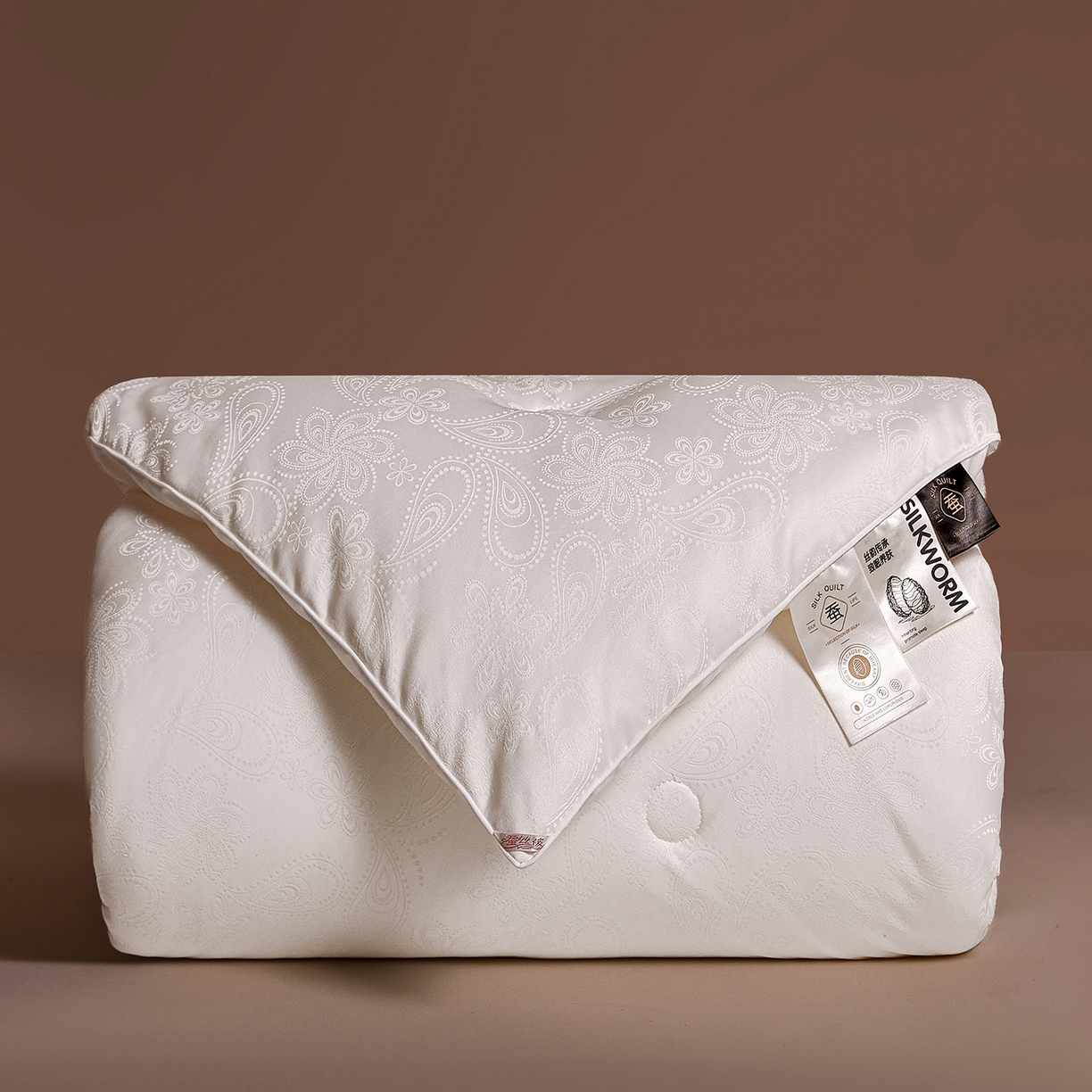 91家纺网 家纺一手货源 找家纺 （总）欢乐季 2025新款贡缎提花蚕丝被 被子被芯