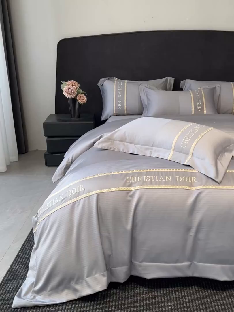 91家纺网 家纺一手货源 找家纺 置顶家纺 2025新款奥斯卡男士商务100支四件套 奥斯卡-绅士灰