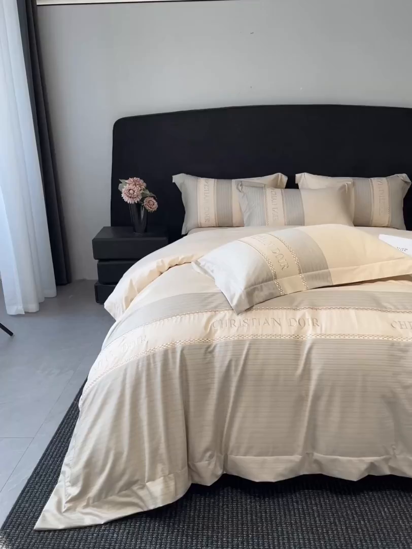 91家纺网 家纺一手货源 找家纺 置顶家纺 2025新款奥斯卡男士商务100支四件套 奥斯卡-浅米驼