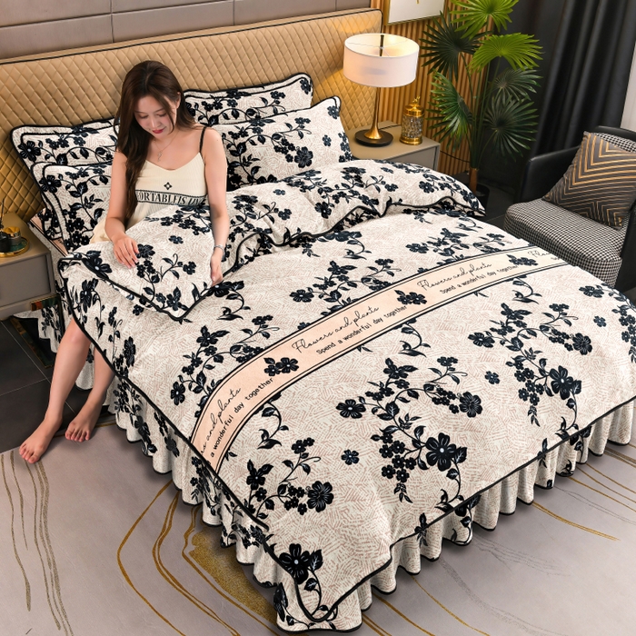 91家纺网 家纺一手货源 找家纺 （总）眠多宝 2025新款8-9斤高克重牛奶绒四件套法莱绒水晶绒金貂绒抖音快手直播热款